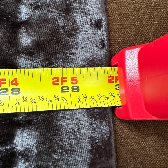 Soft Surroundings Crushed Black Velvet Tunic Top Gold Sequin Trim SZ L Good Cond - Picture 10 of 11